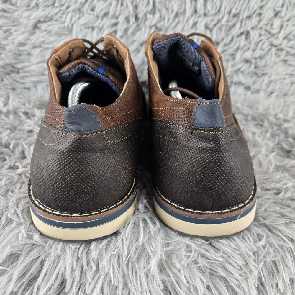 Nunn Bush Mens 13 Brown Leather‎ Kore City Walk Oxford 84889-226